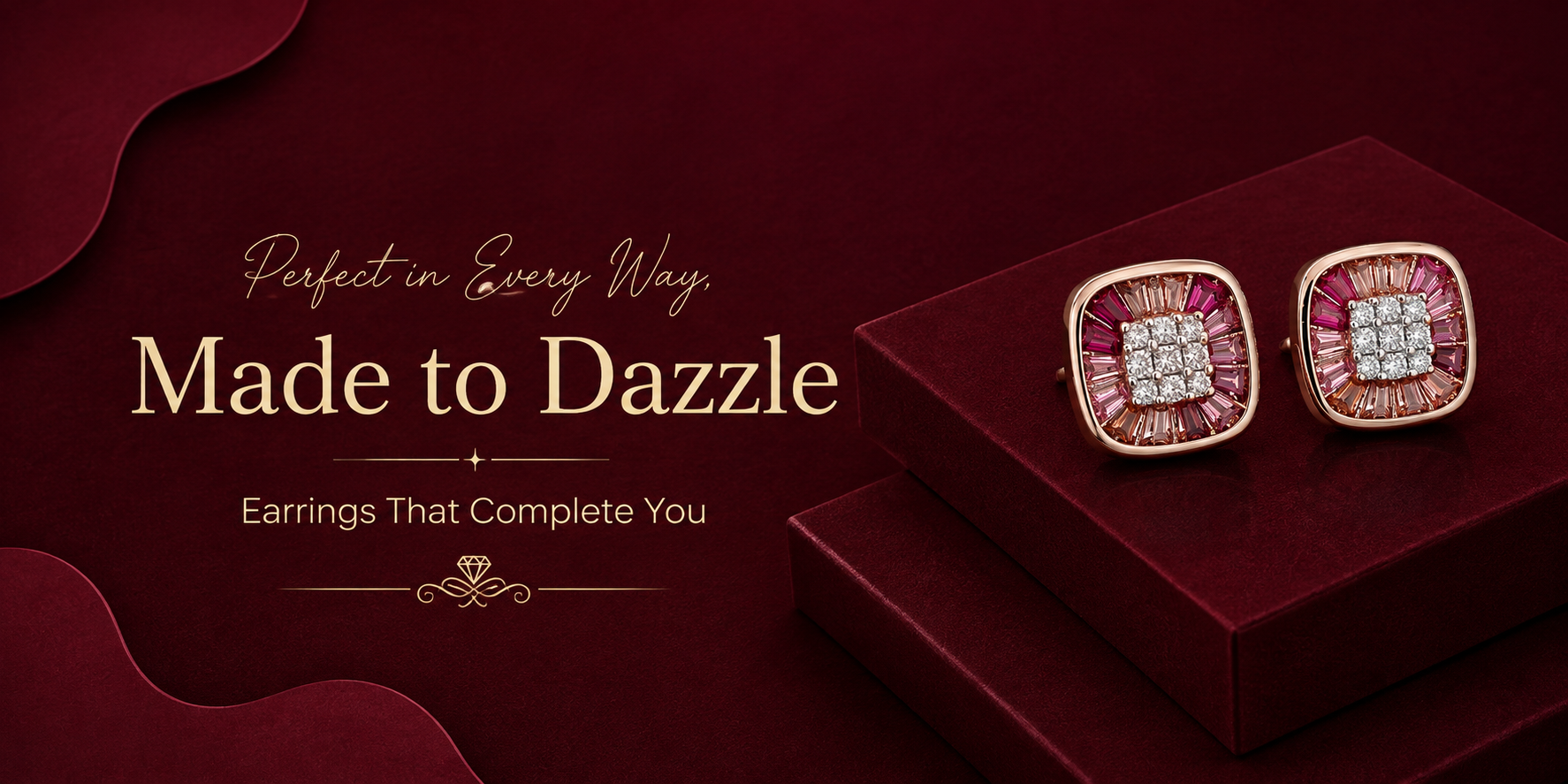 Silver Earrings collection banner
